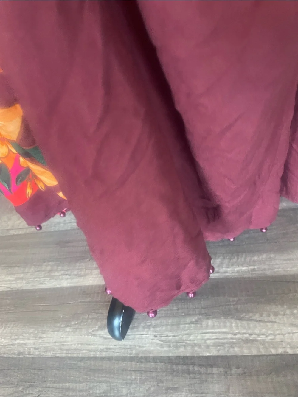 Anthropologie Farm Rio Maxi Halter Dress/Cover Up L - Picture 3 of 7